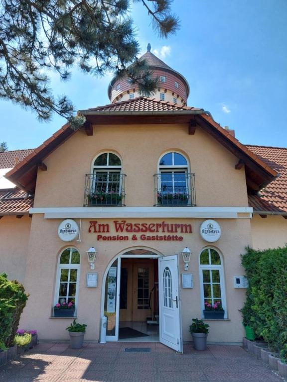 Am Wasserturm Pension 바트무스카우 외부 사진